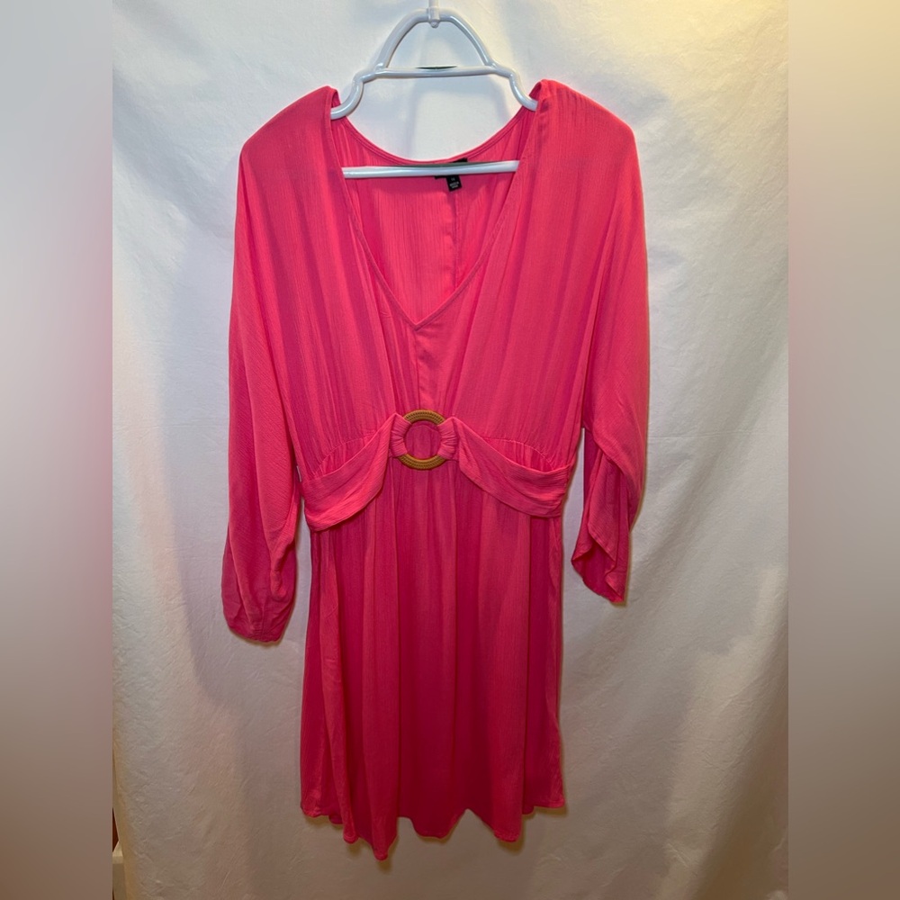 Pour Moi pink swim cover up size 14